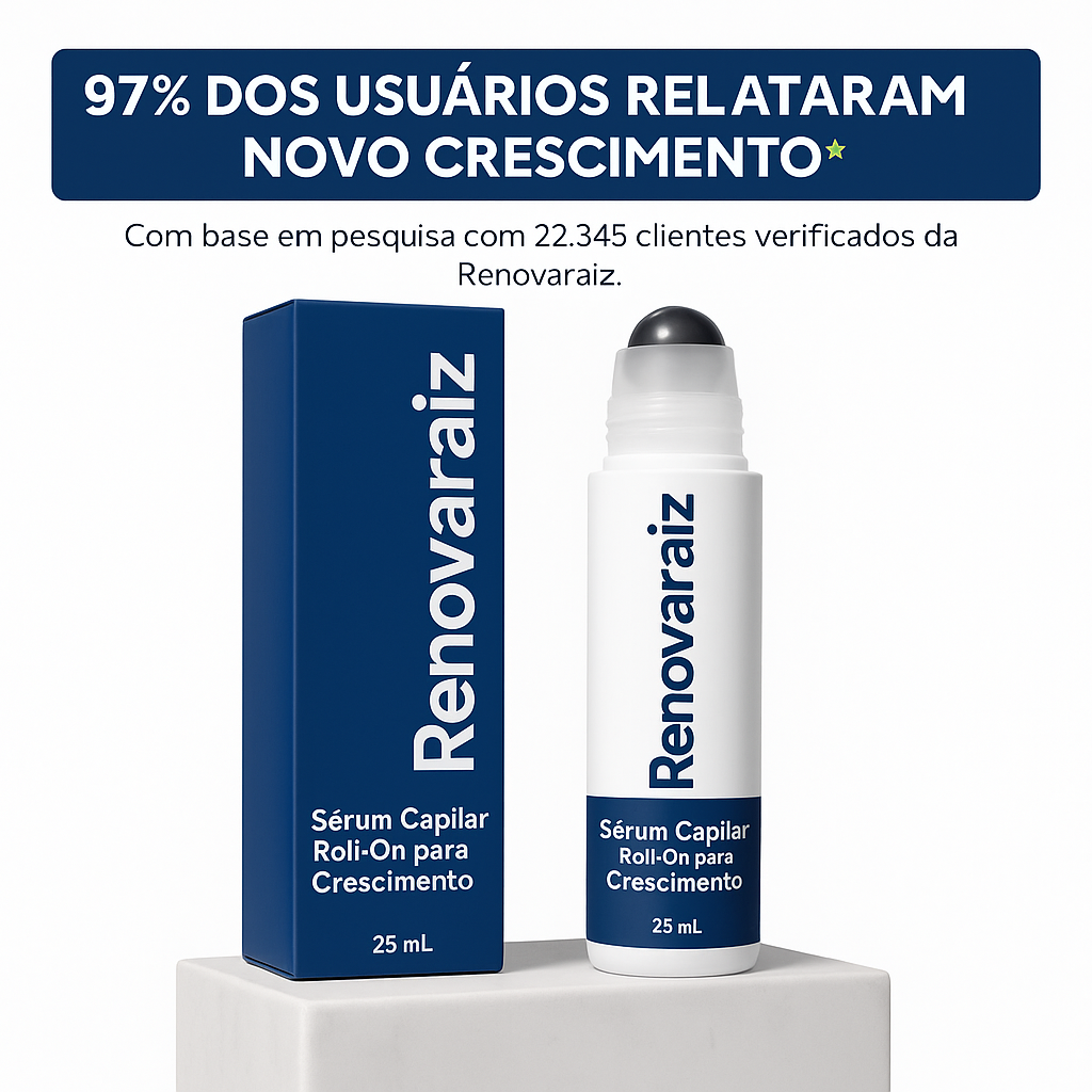 Renovaraiz Sérum Natural para Crescimento Capilar