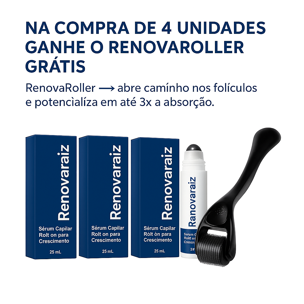 Renovaraiz Sérum Natural para Crescimento Capilar