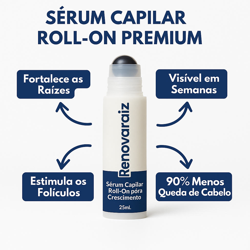 Renovaraiz Sérum Natural para Crescimento Capilar